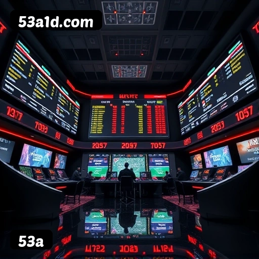 Interface do aplicativo 53a mostrando jogos disponíveis no iOS e Android